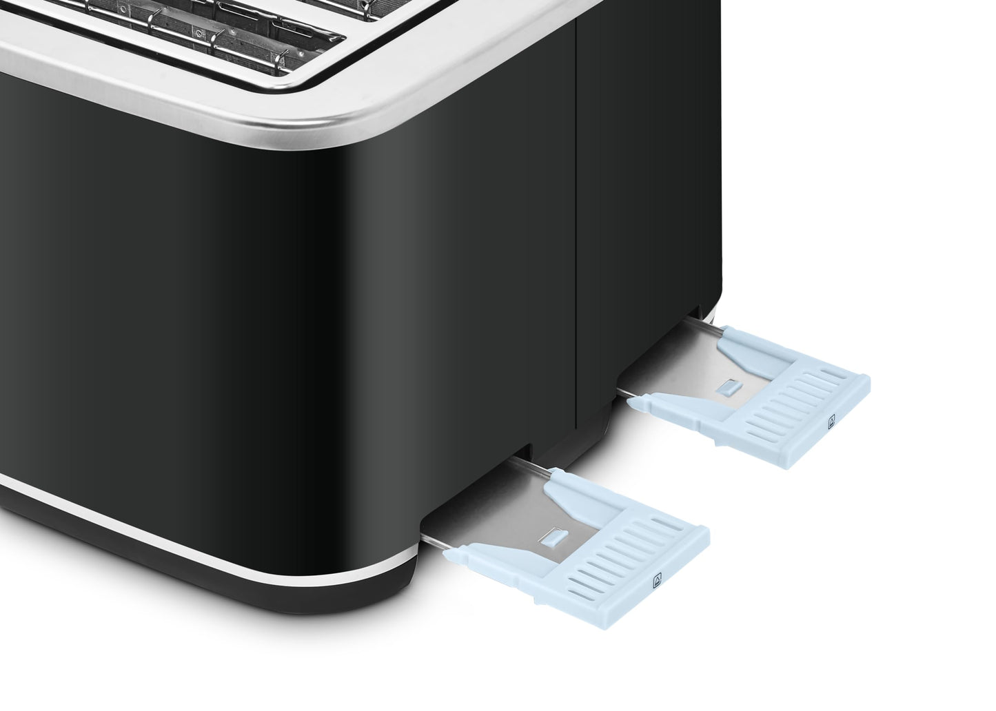 Morphy Richards Motive 4-Slice Toaster – Browning Controls, Reheat & Defrost, Black