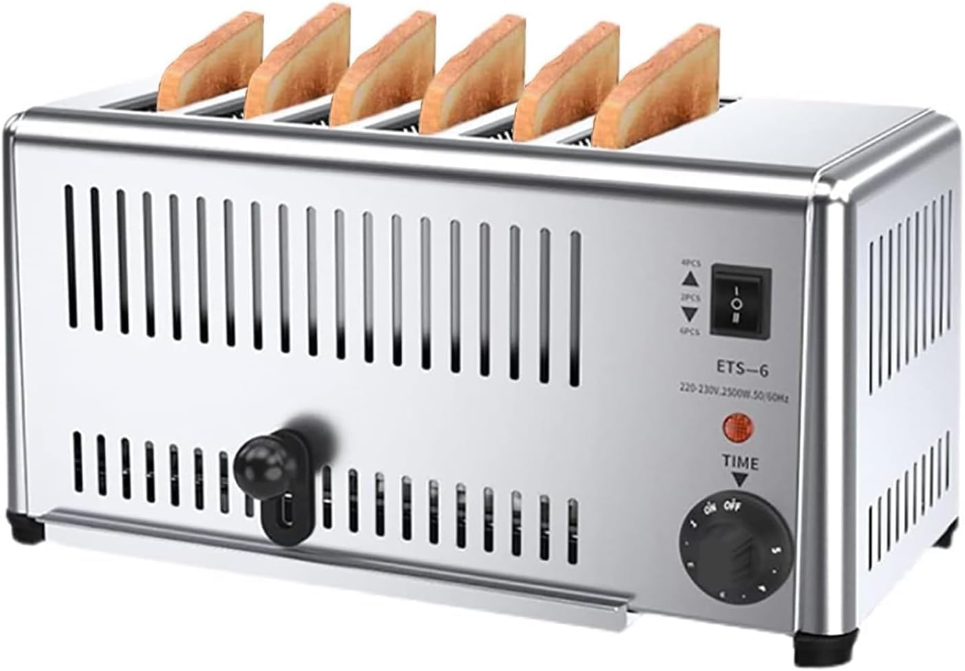 Hazel Quinn 2-Slice Retro Toaster – Extra Wide Slots, 6 Browning Levels, Floral Design