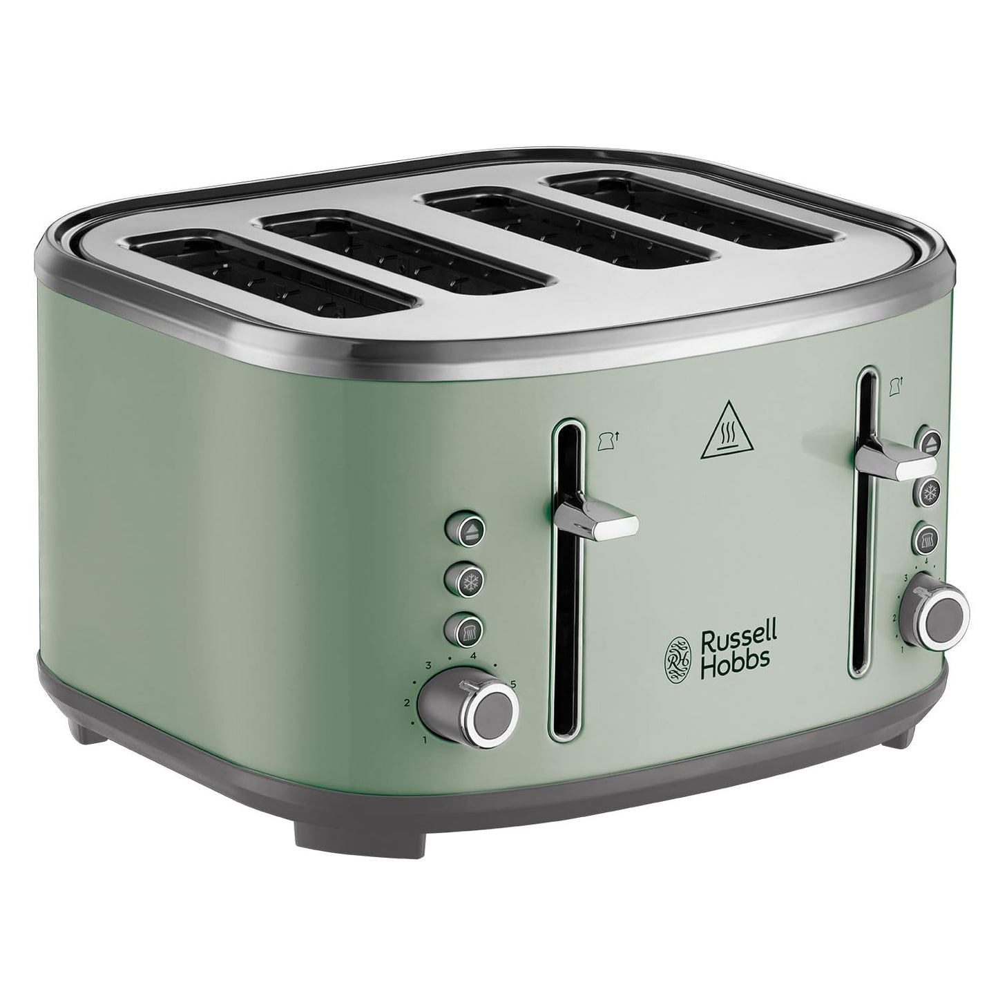 Russell Hobbs 4-Slice Toaster – Extra-Wide Slots, Sage