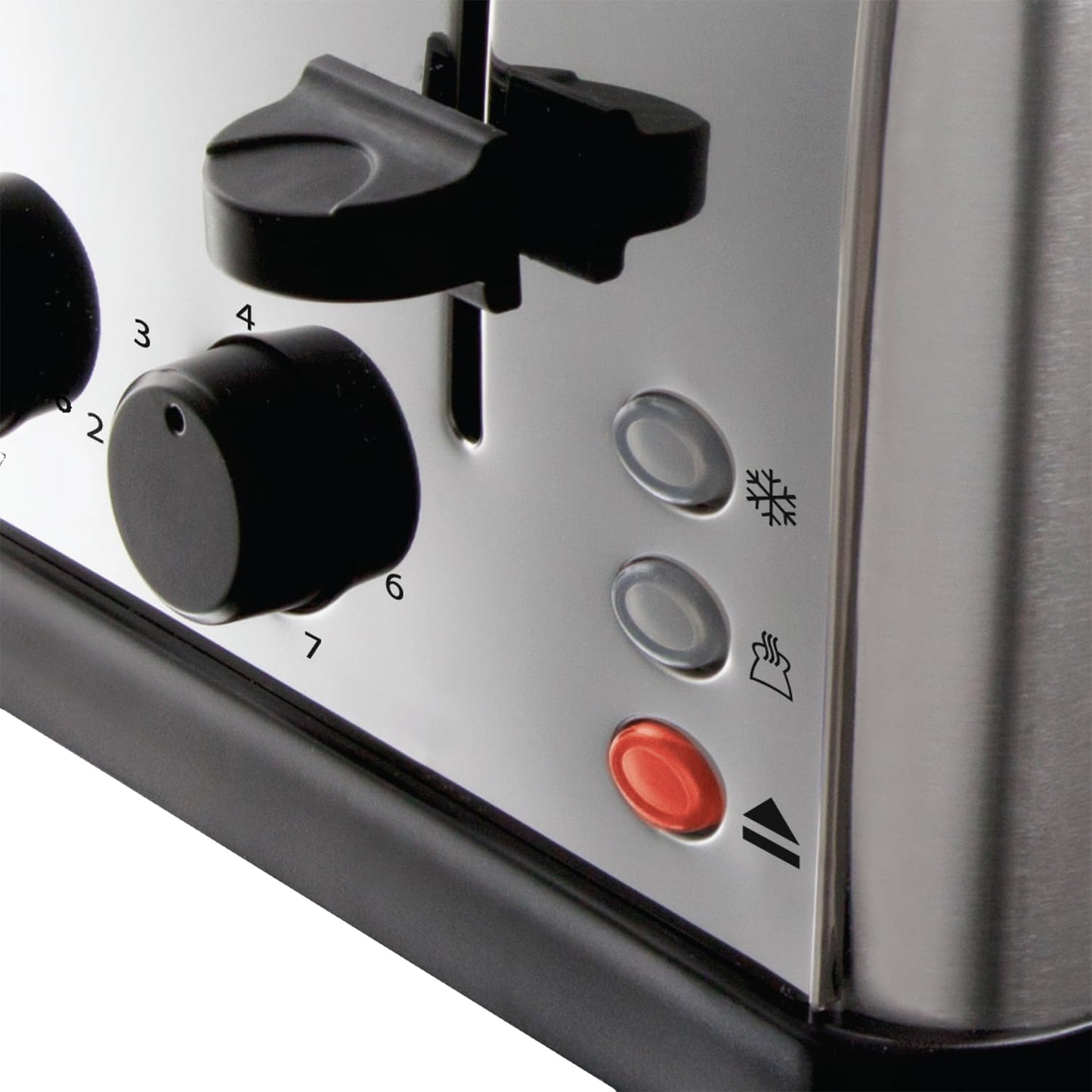 Russell Hobbs 4-Slice Toaster – High-Lift, 7 Browning Levels, Reheat & Defrost, Stainless Steel