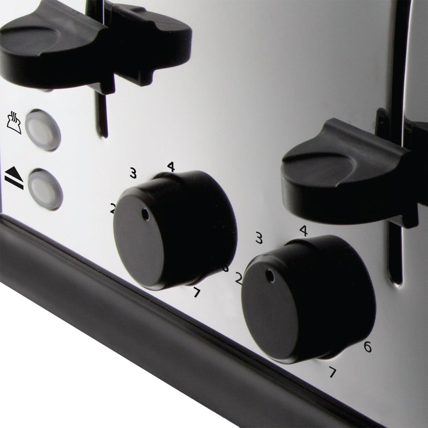 Russell Hobbs 4-Slice Toaster – High-Lift, 7 Browning Levels, Reheat & Defrost, Stainless Steel