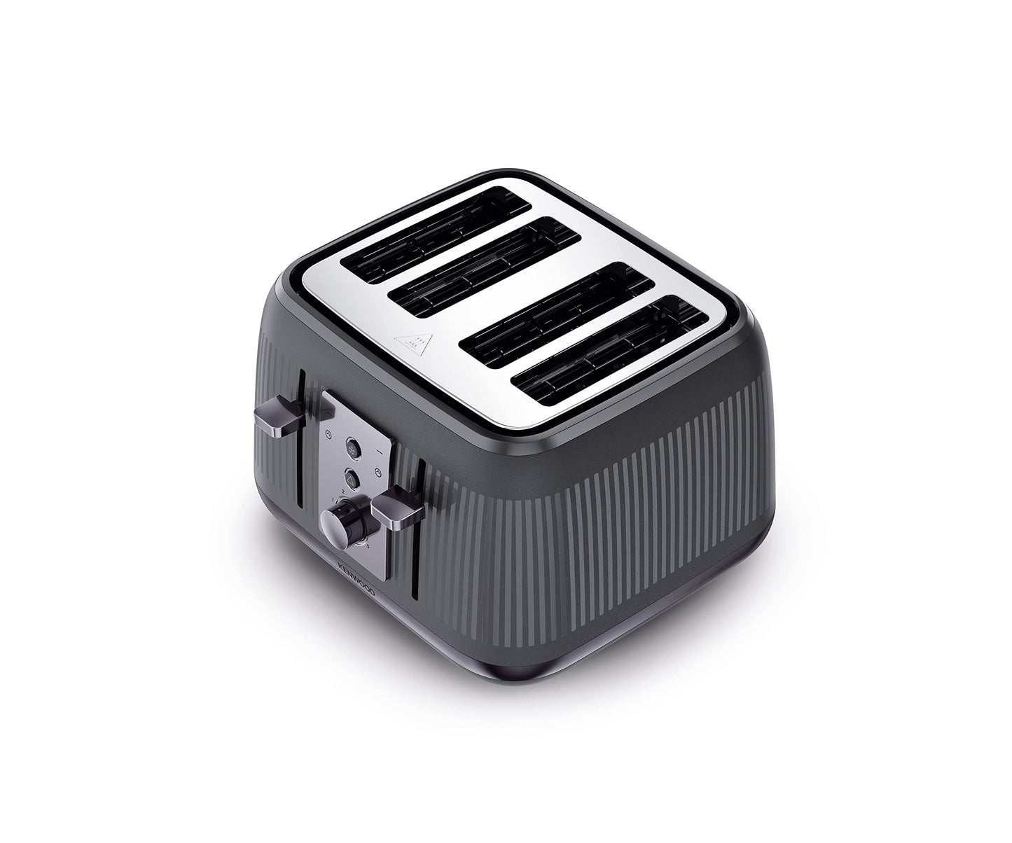 Kenwood Dusk 4-Slice Toaster – 5 Browning Levels, Defrost & Reheat, Slate Grey