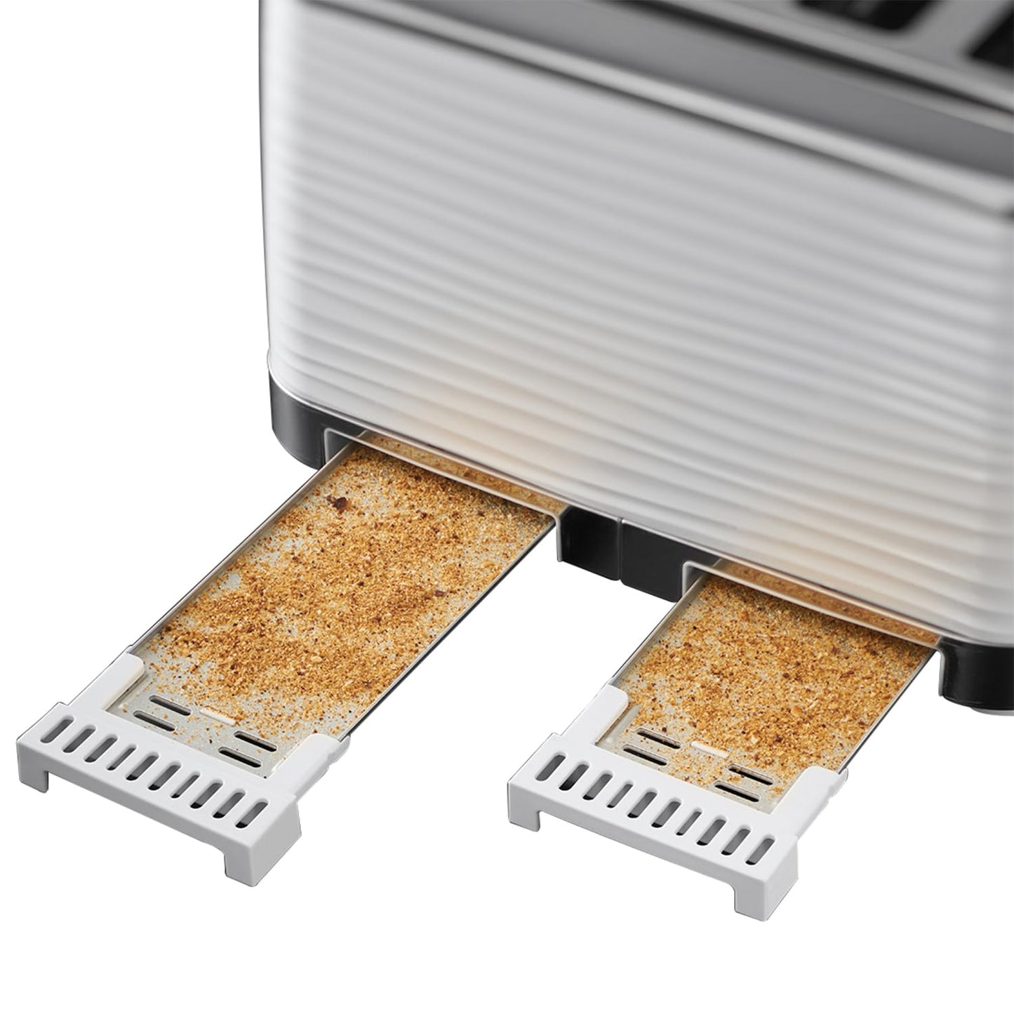 Russell Hobbs Inspire 4-Slice Toaster – Extra-Wide Slots, High-Lift, 6 Browning Levels, White