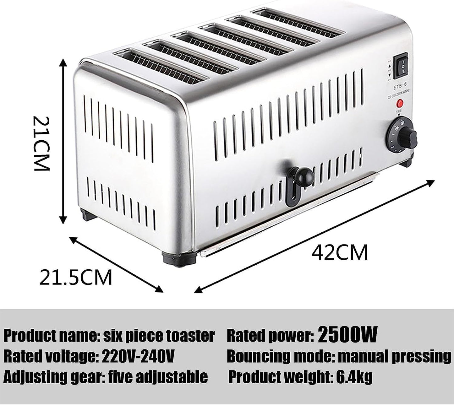Hazel Quinn 2-Slice Retro Toaster – Extra Wide Slots, 6 Browning Levels, Floral Design