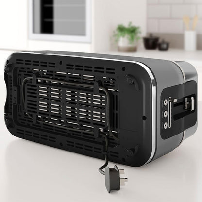 Morphy Richards Signature 4-Slice Toaster – Long Slots, Grey