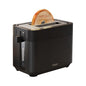 Haier I-Master Series 5 2-Slice Toaster – Extra-Large Slots, Stainless Steel, Black