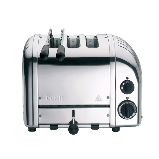 Dualit 2+1 Combi Toaster – Stainless Steel, 3-Slot, Adjustable Timer