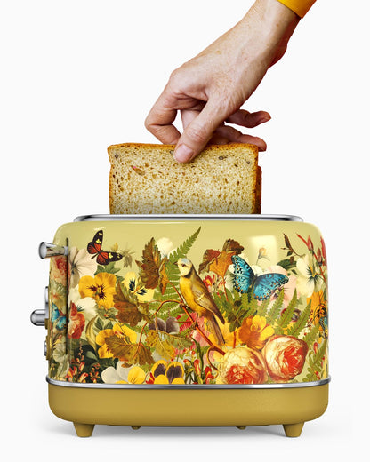 Hazel Quinn Retro 2-Slice Toaster – Extra Wide Slots, 6 Browning Levels
