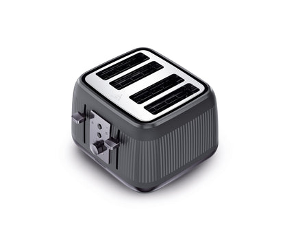 Kenwood Dusk 4-Slice Toaster – 5 Browning Levels, Defrost & Reheat, Slate Grey