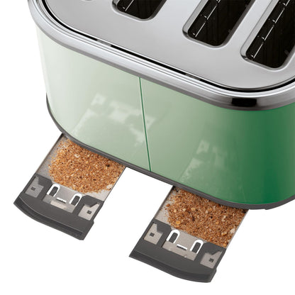 Russell Hobbs 4-Slice Toaster – Extra-Wide Slots, Sage